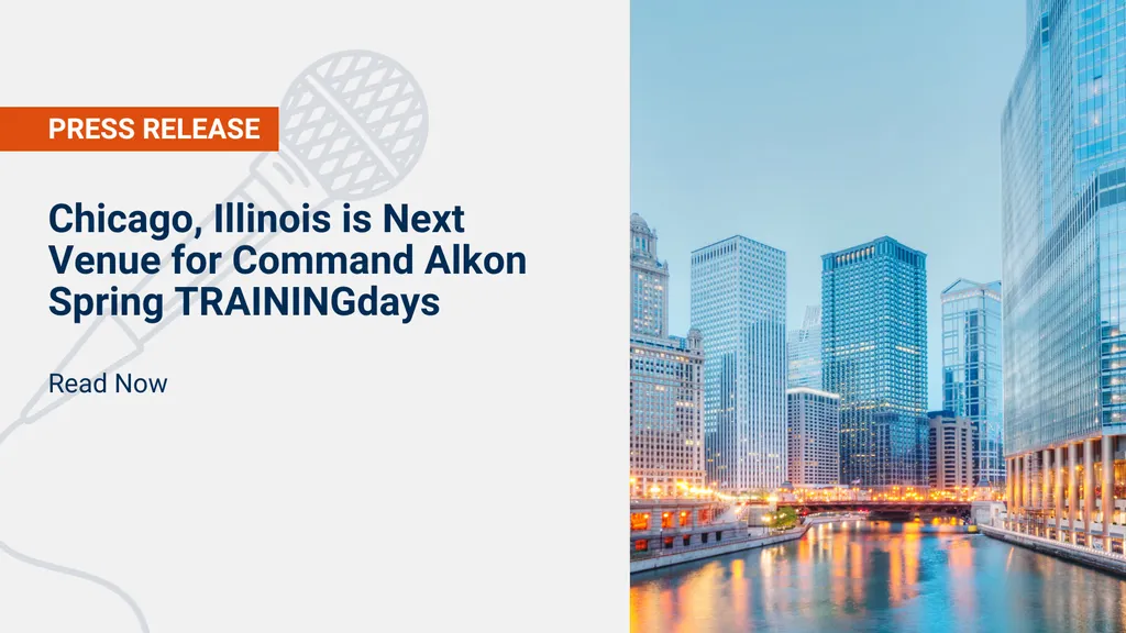 Command Alkon Announces Spring TRAININGdays in Chicago
