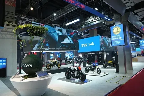 TVS Motor Company Presents Future Mobility Concepts at Expo 2025