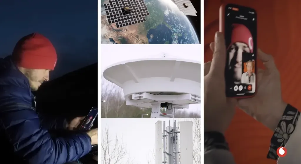 Vodafone Achieves First Video Call via Satellite Technology