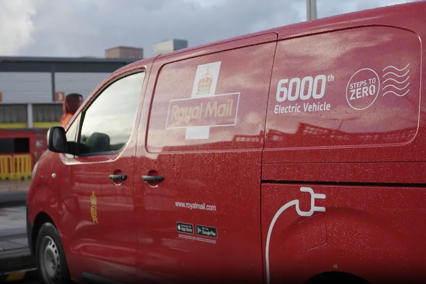 Royal Mail Expands Electric Delivery Fleet to 6,000 Vans