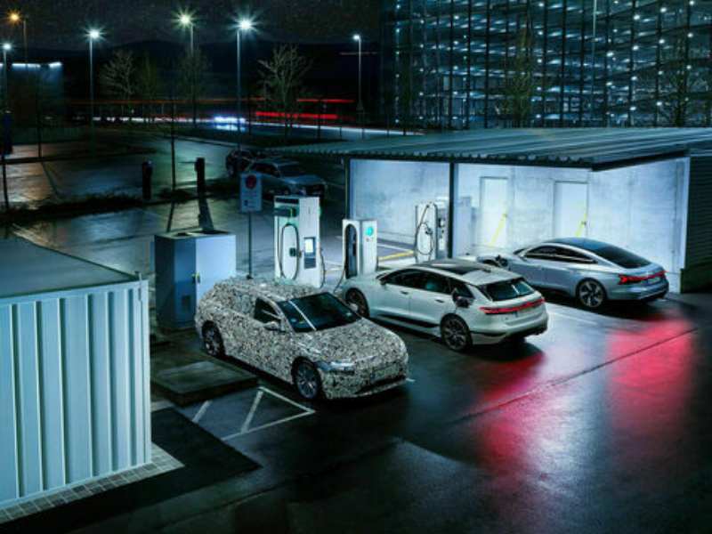 Audi Tests EV Charging at Global Power Grids Simulator