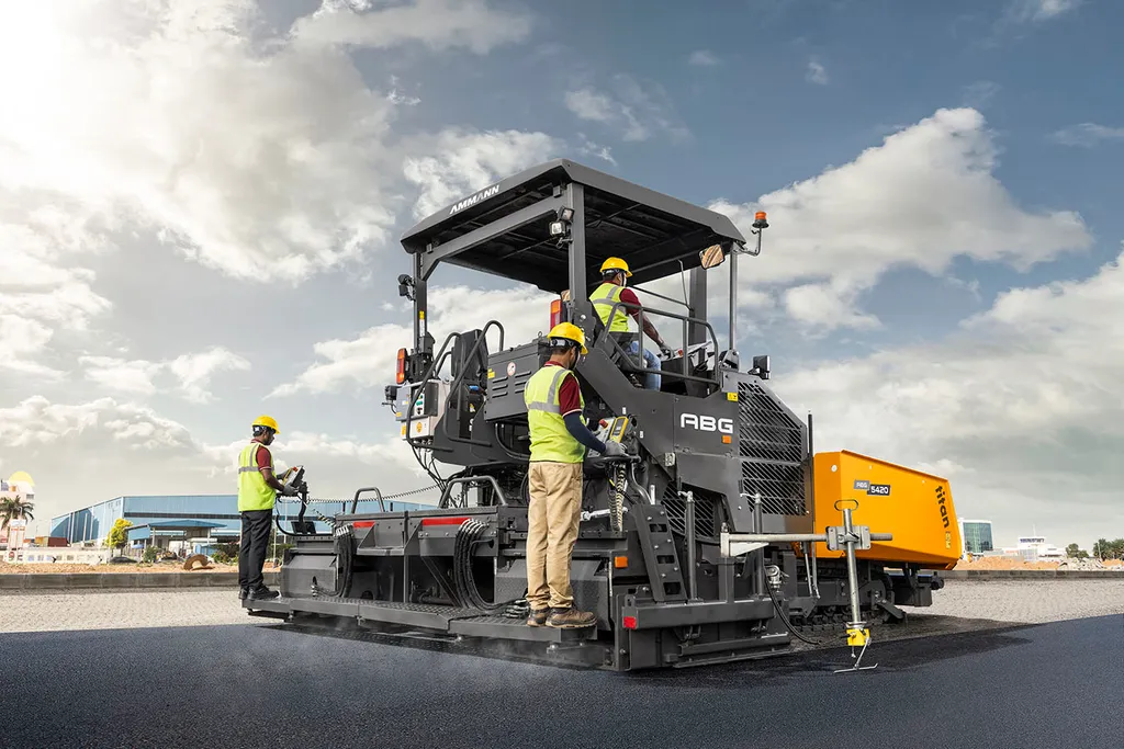 Ammann Launches ABG 5420 Paver for Indian and Export Markets