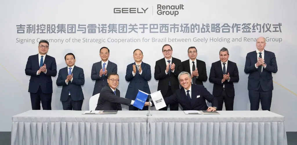 Renault and Geely Formalise Strategic Agreement in Brazil