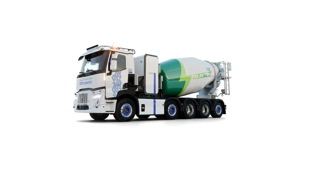 Renault Trucks and Schwing-Stetter Launch Electric Mixer