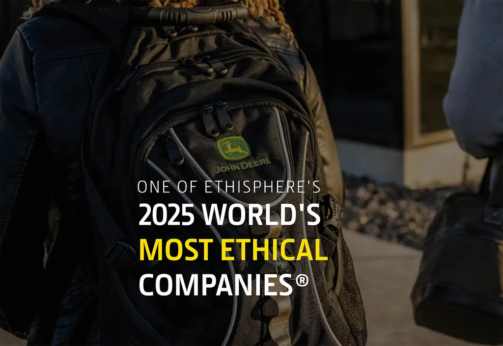 Deere & Company Recognised as 2025 World's Most Ethical Company