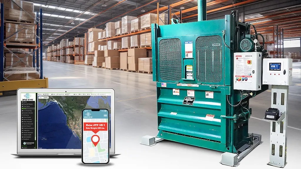 3rd Eye Introduces Connected Baler for Waste Management
