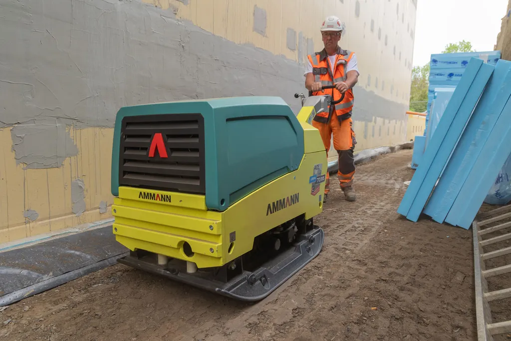 Ammann Unveils eAPH 70/95 Electric-Drive Plate Compactor