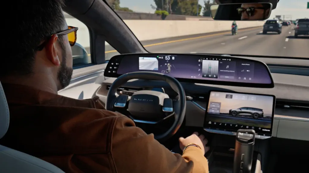 Lucid rolls out UX 3.6 with hands-free driving