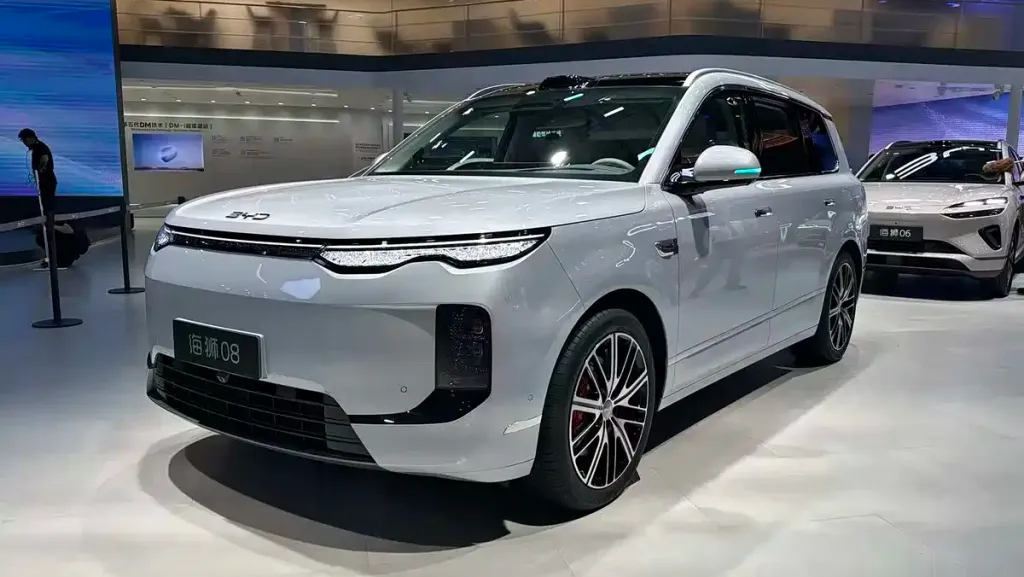 BYD sets 2 September launch for Sealion 08 electric SUV