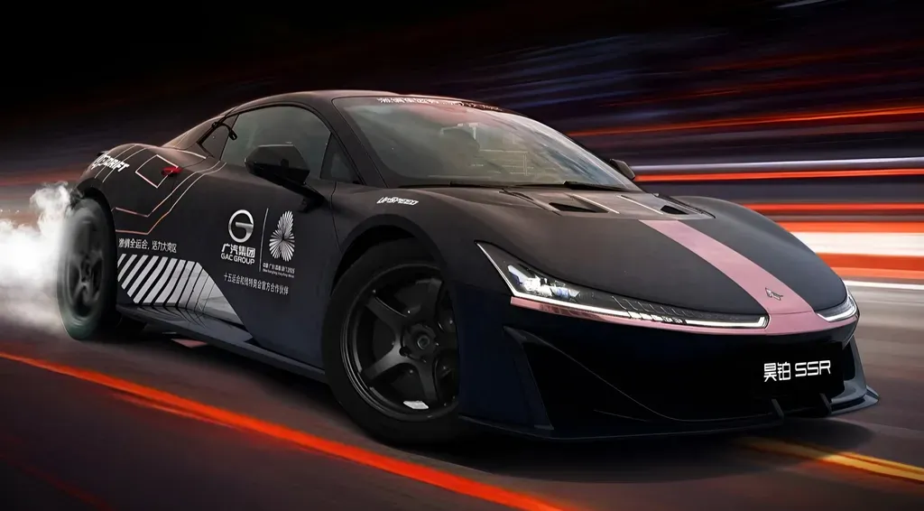 GAC Hytec SSR Sets Fastest Electric Car Drift Record