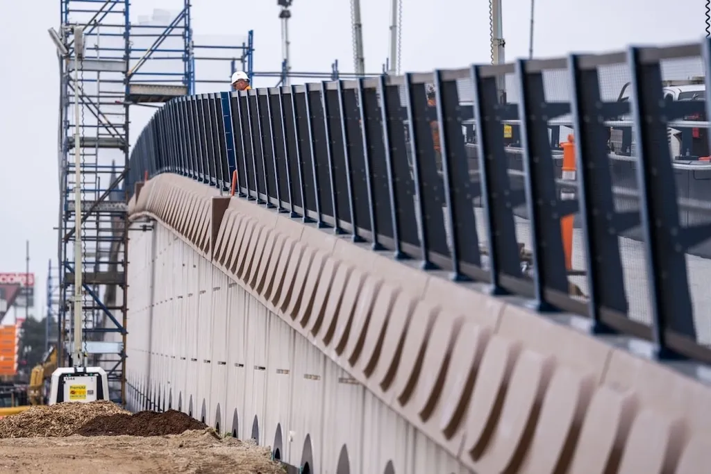 Ferris Road bridge in Melton nears completion
