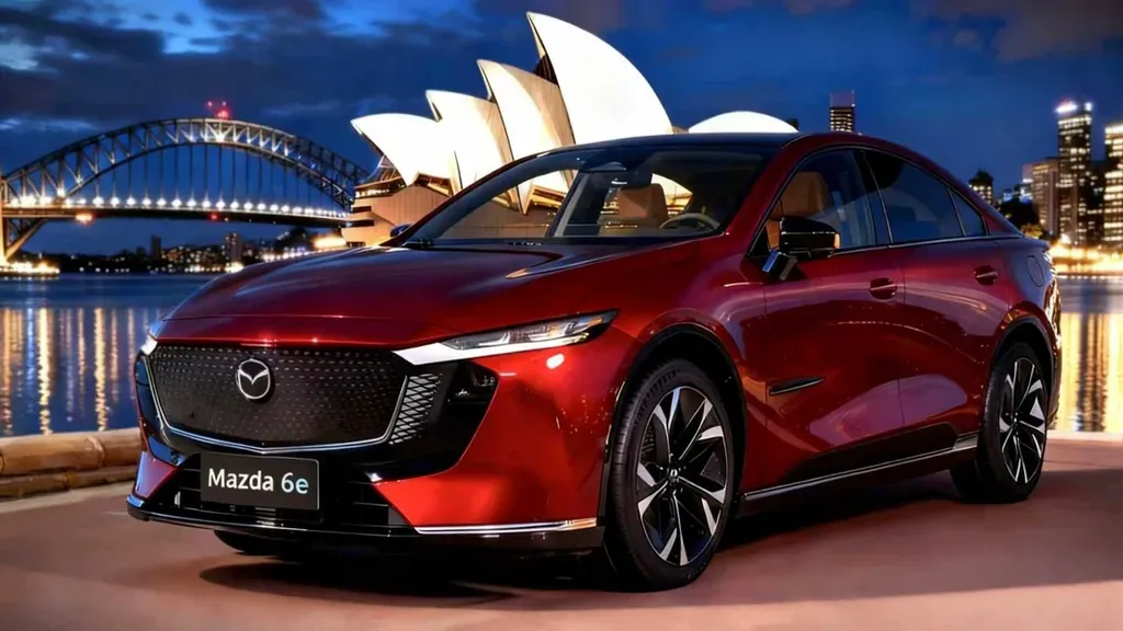 Mazda 6e Electric Sedan Set for Australia Launch in 2026