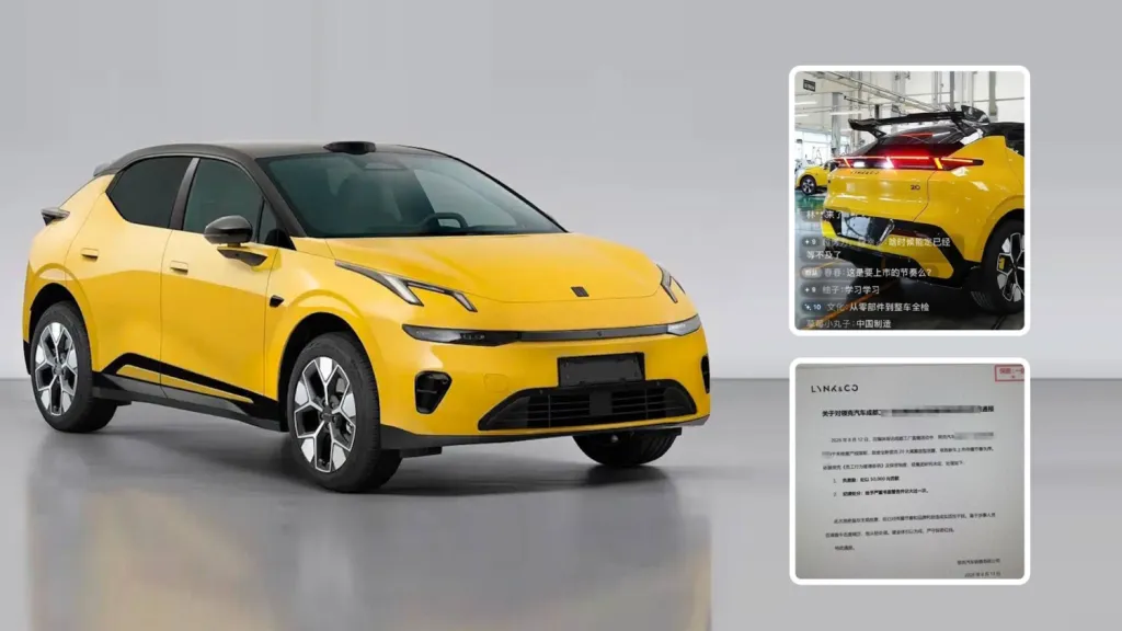 Lynk & Co Z20 refresh leak reveals LiDAR and 800V electric drive