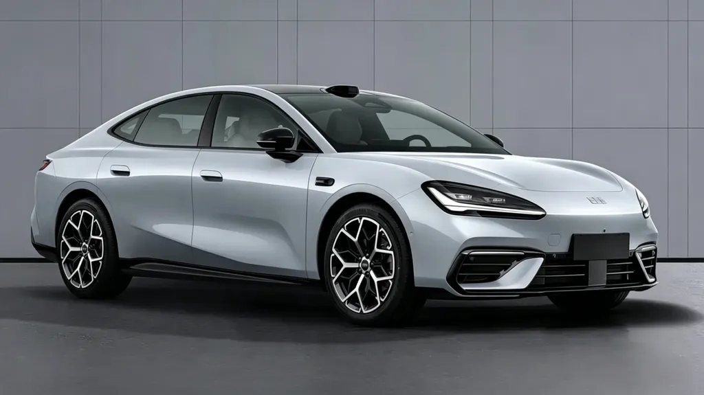 Geely Galaxy TT electric sedan in regulatory filings