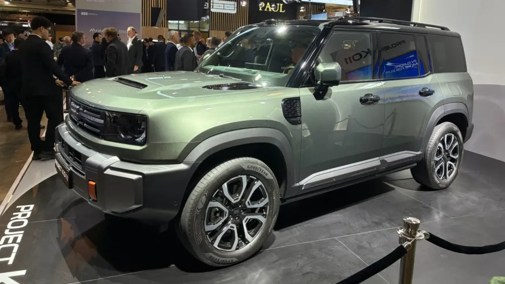 Geely Battleship 700 plug-in hybrid SUV due in Europe in 2027