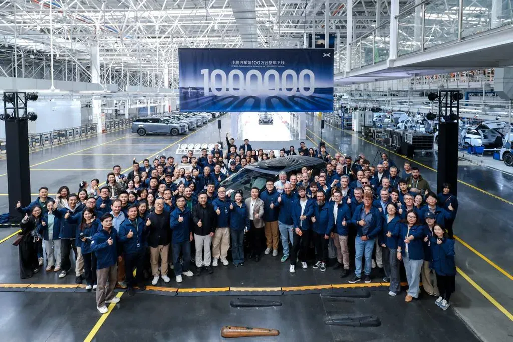 Xpeng produces one millionth electric vehicle
