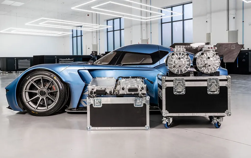 Helix supplies 1,000-hp dual-motor system for McMurtry hypercar