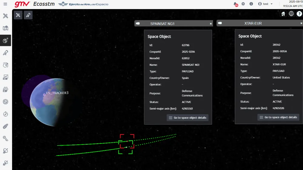 GMV Supports Spanish Space Command in Global Sentinel 2025