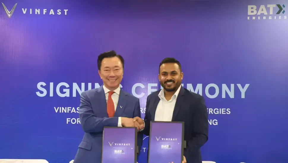 VinFast India Collaborates with BatX Energies on Battery Recycling