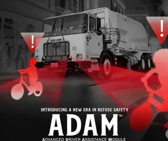 Autocar Launches ADAM™ ADAS for Refuse Industry Trucks