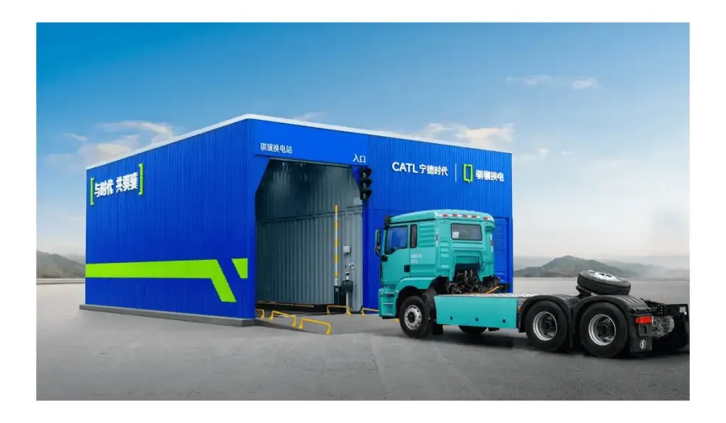 CATL installs 1,325 battery-swapping stations in one year