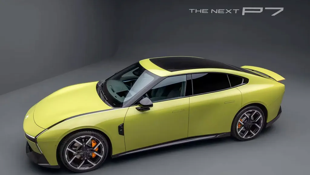 Xpeng Launches New P7 Electric Sedan with 820 km Range