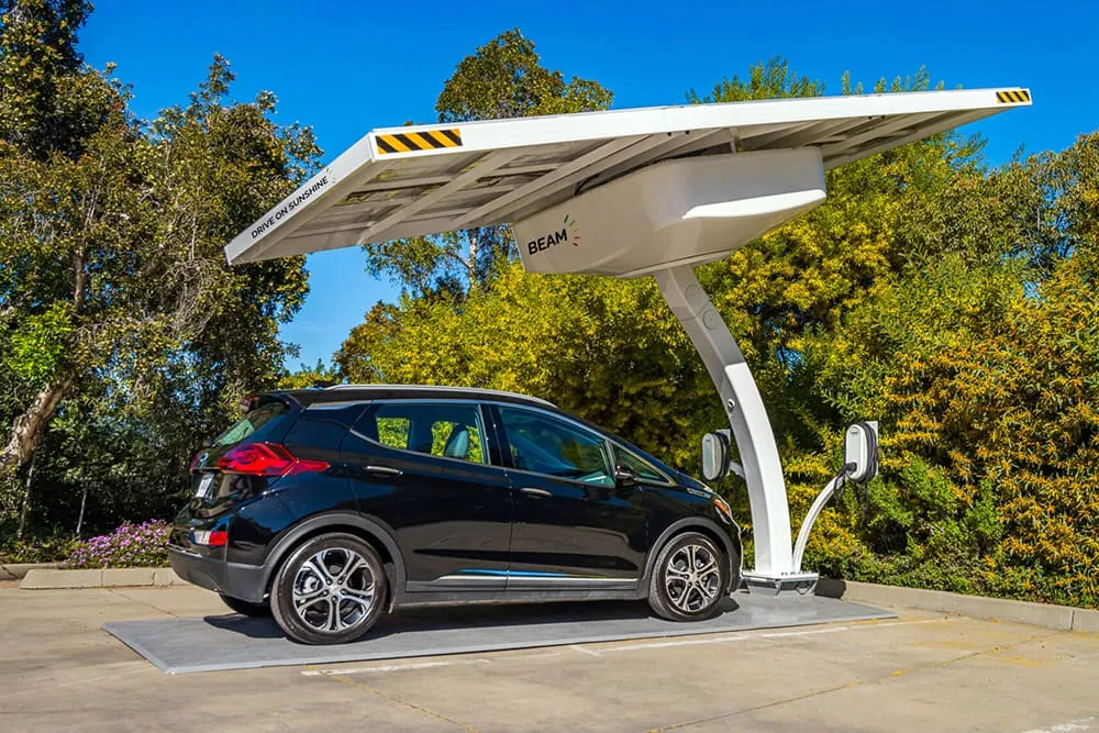 New Jersey Treasury procures Beam Global off-grid EV chargers