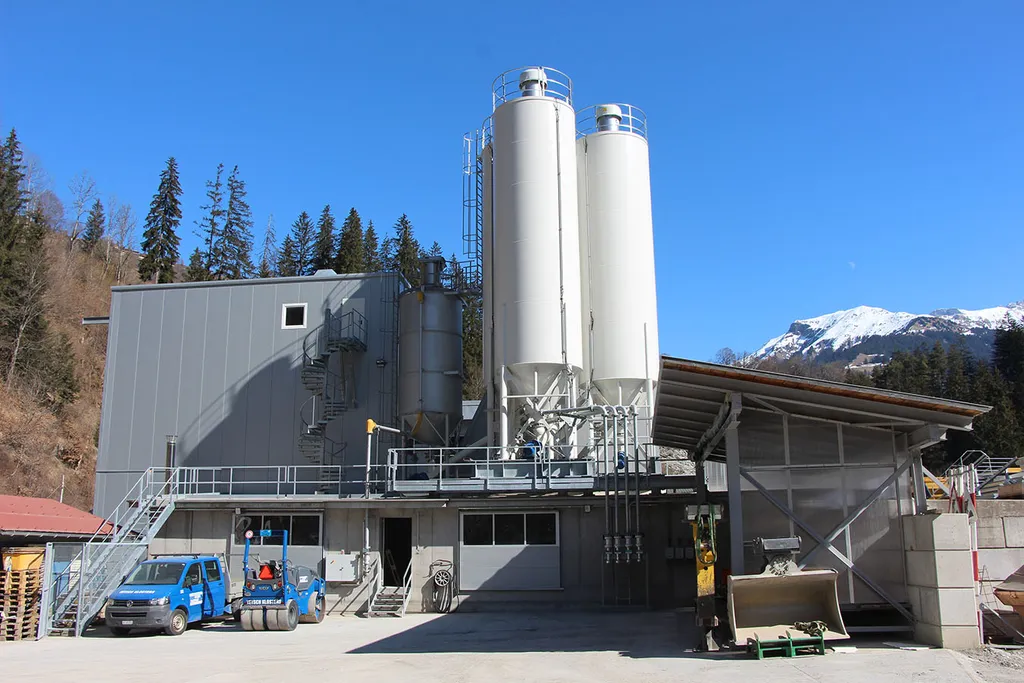 Ammann Concrete Plant Successfully Installed in Switzerland