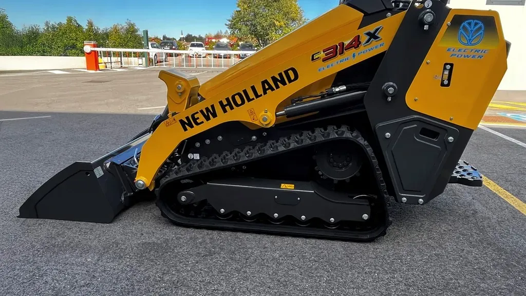 New Holland C314X electric compact tracked loader