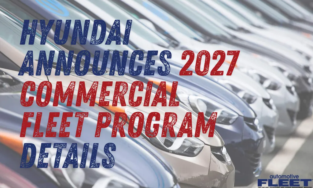 Hyundai announces 2027 commercial fleet incentives