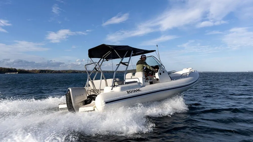 Zodiac Nautic Partners with Flux Marine for Electric RIBs