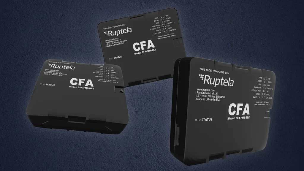 Ruptela to launch adapter for accessing vehicle data through existing telematics hardware