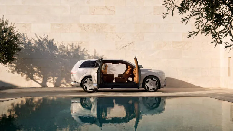 Genesis unveils electric GV90 flagship SUV