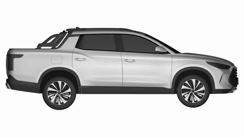 BYD Files EU Patents for New Shark Series Pickup Truck