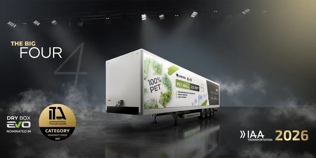 Wielton EVO trailer entered for International Trailer Award 2026