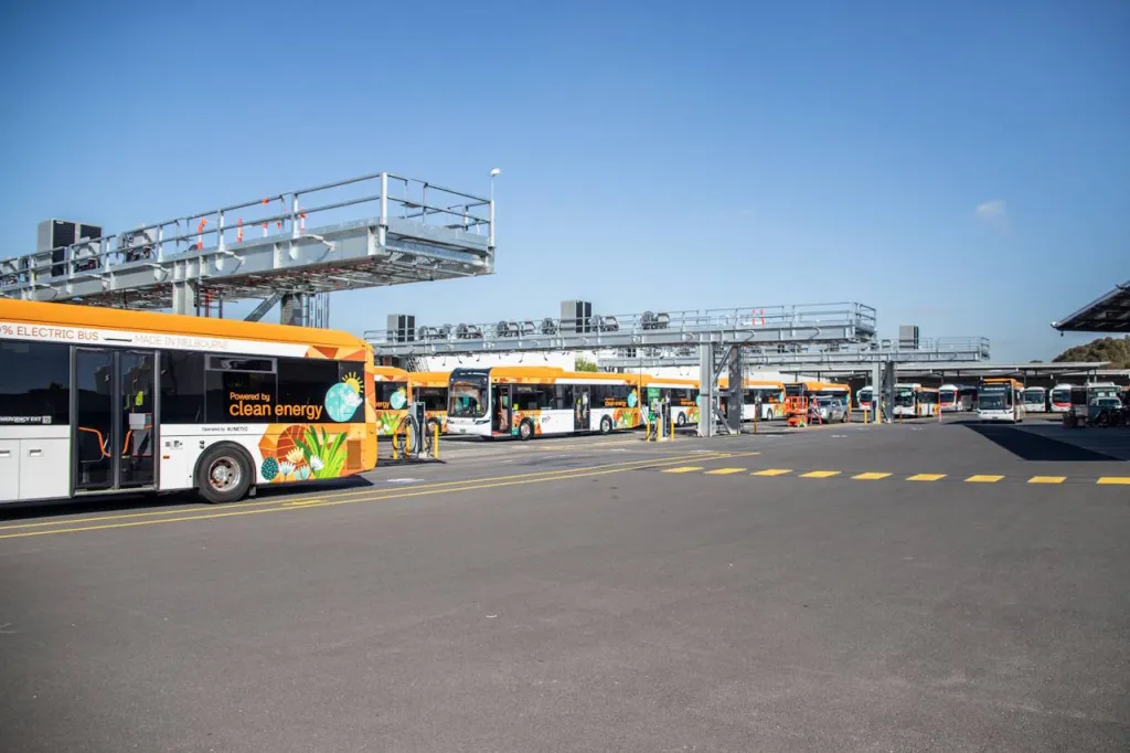 Kinetic electrifies Melbourne depot for 60 electric buses
