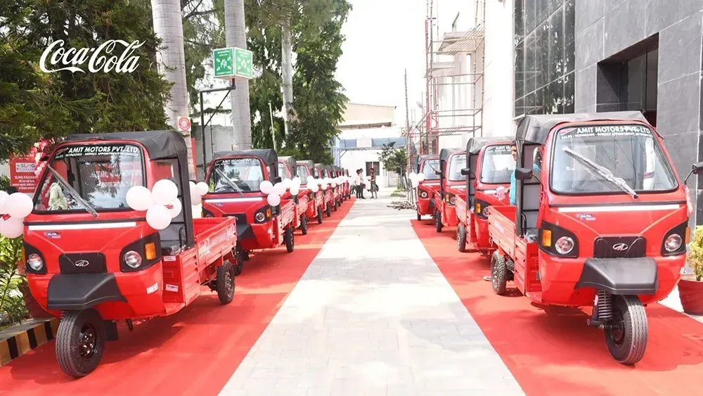 Coca-Cola Expands Electric Vehicle Fleet in India