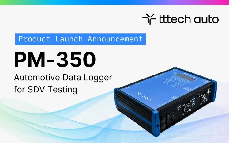 TTTech Auto Launches Advanced PM-350 Data Logger