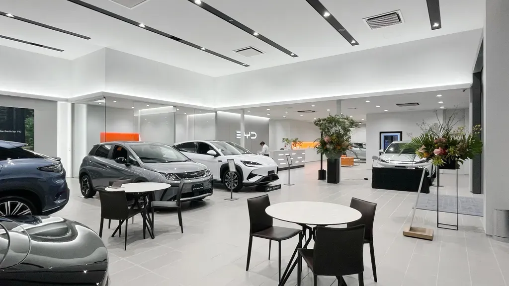 BYD to Launch Car Sales in Japanese Aeon Shopping Malls