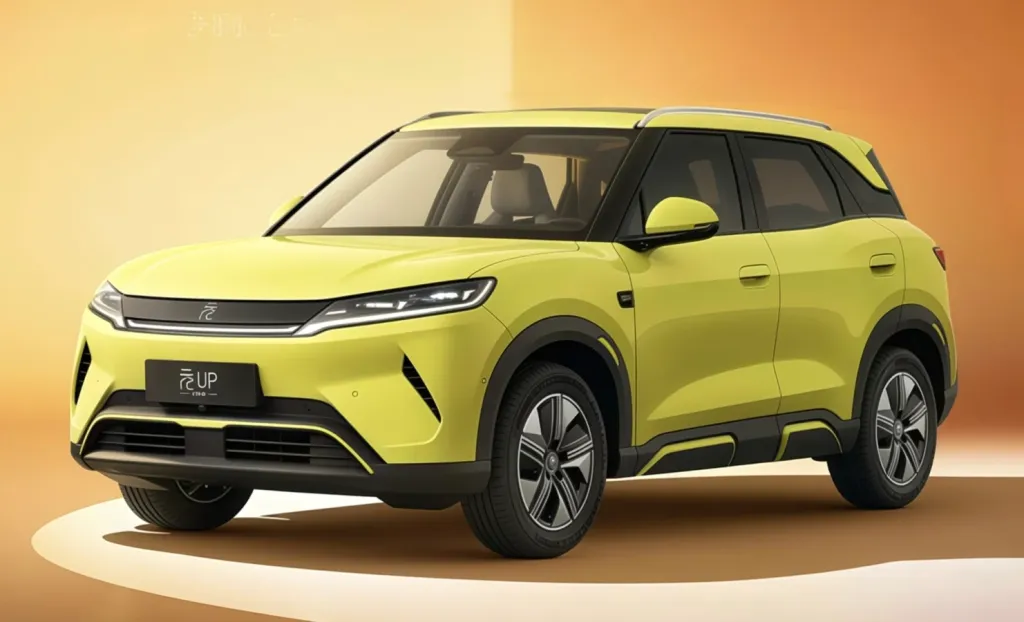 BYD launches 501 km Yuan UP electric crossover in China