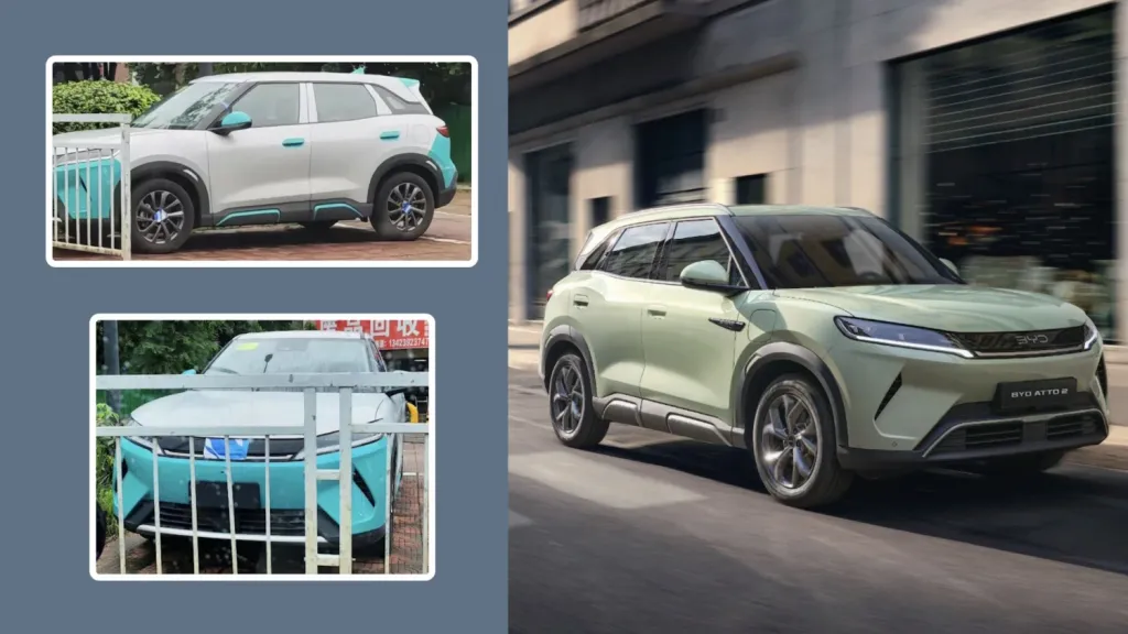 BYD Atto 2 refresh gains rear-wheel drive and optional LiDAR
