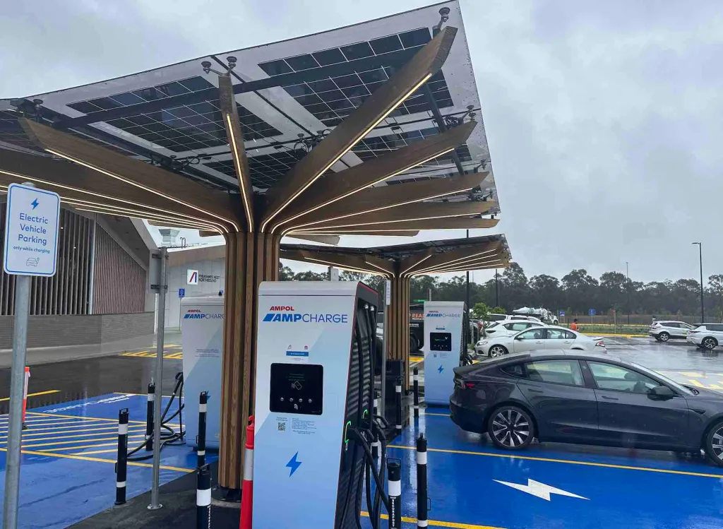 Ampol expands Australian EV charging network but remains loss-making