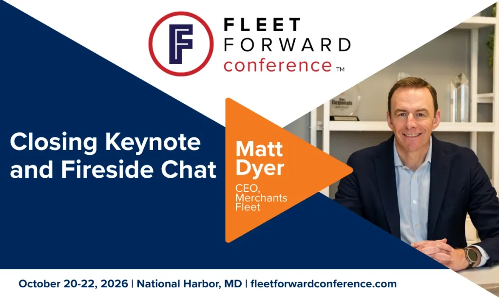Matt Dyer to deliver closing keynote at 2026 Fleet Forward Conference