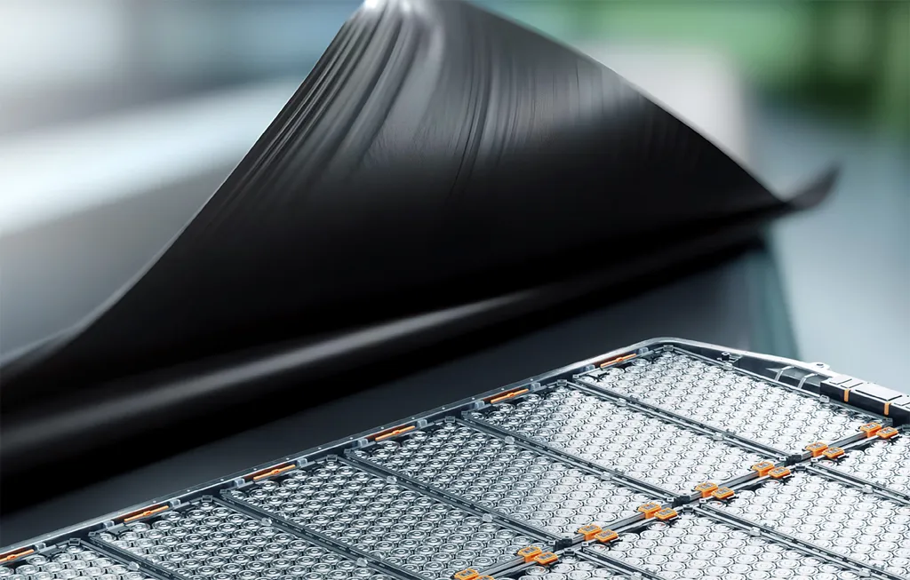 Debonding-on-demand in EV battery design