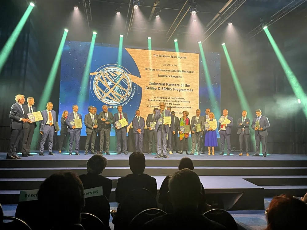 GMV recognised for contributions to Europe’s Galileo and EGNOS systems