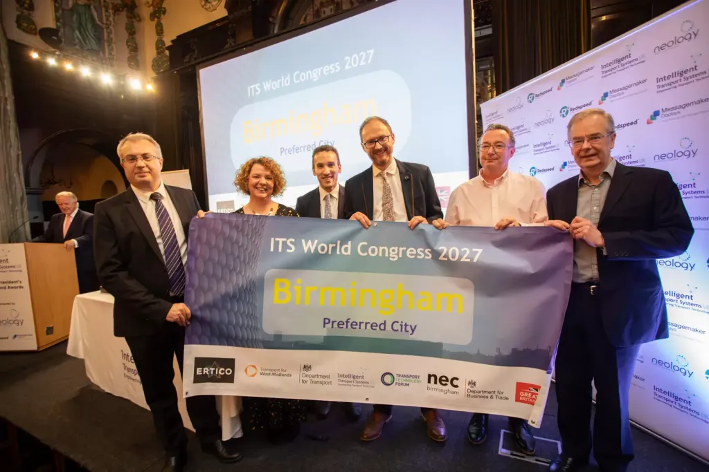 ERTICO announces ITS World Congress 2027 topics for Birmingham
