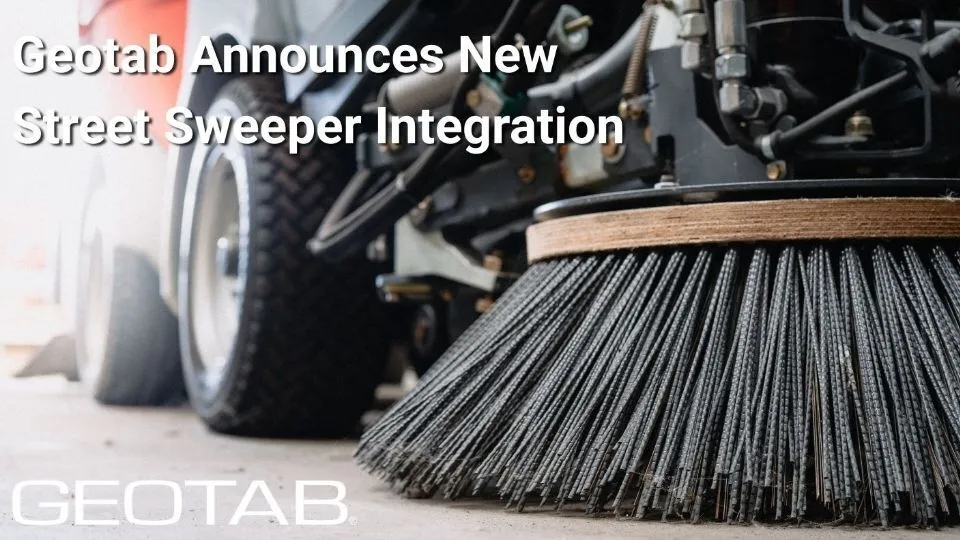 Geotab launches street sweeper telematics integration