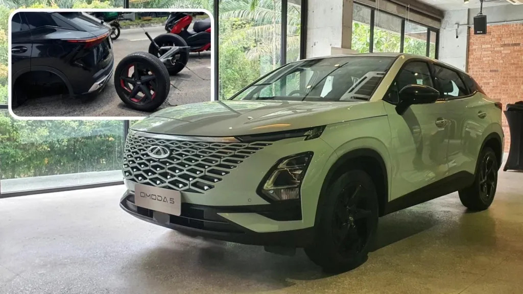 Chery recalls 8,878 Omoda 5s in Malaysia over rear axle defect