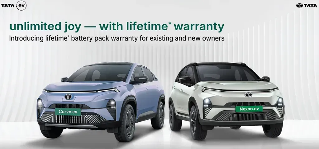 Tata Motors Introduces Lifetime Battery Warranty for EVs
