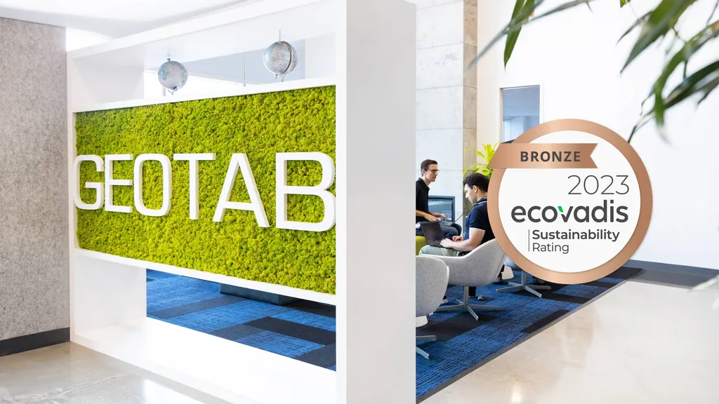 Geotab receives EcoVadis Bronze sustainability rating
